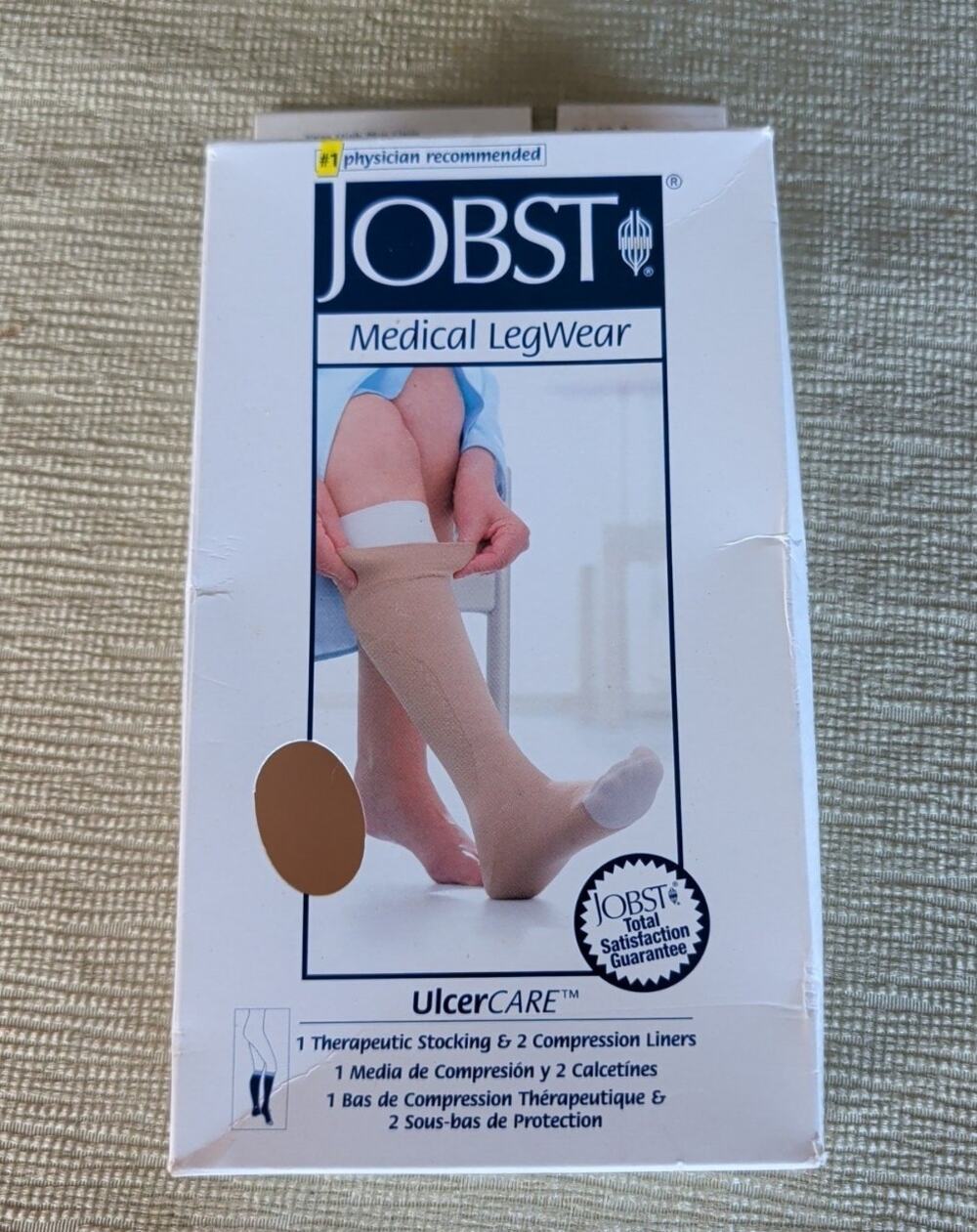 JOBST Medical Leg Wear XLarge Beige Knee High